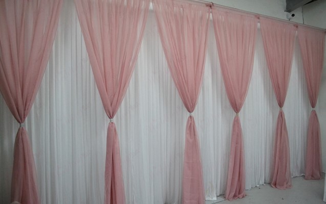 Pink Grecian Backdrop