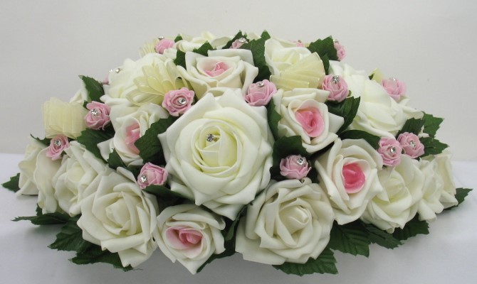 Table Centrepieces for Weddings and Events in South Devon.